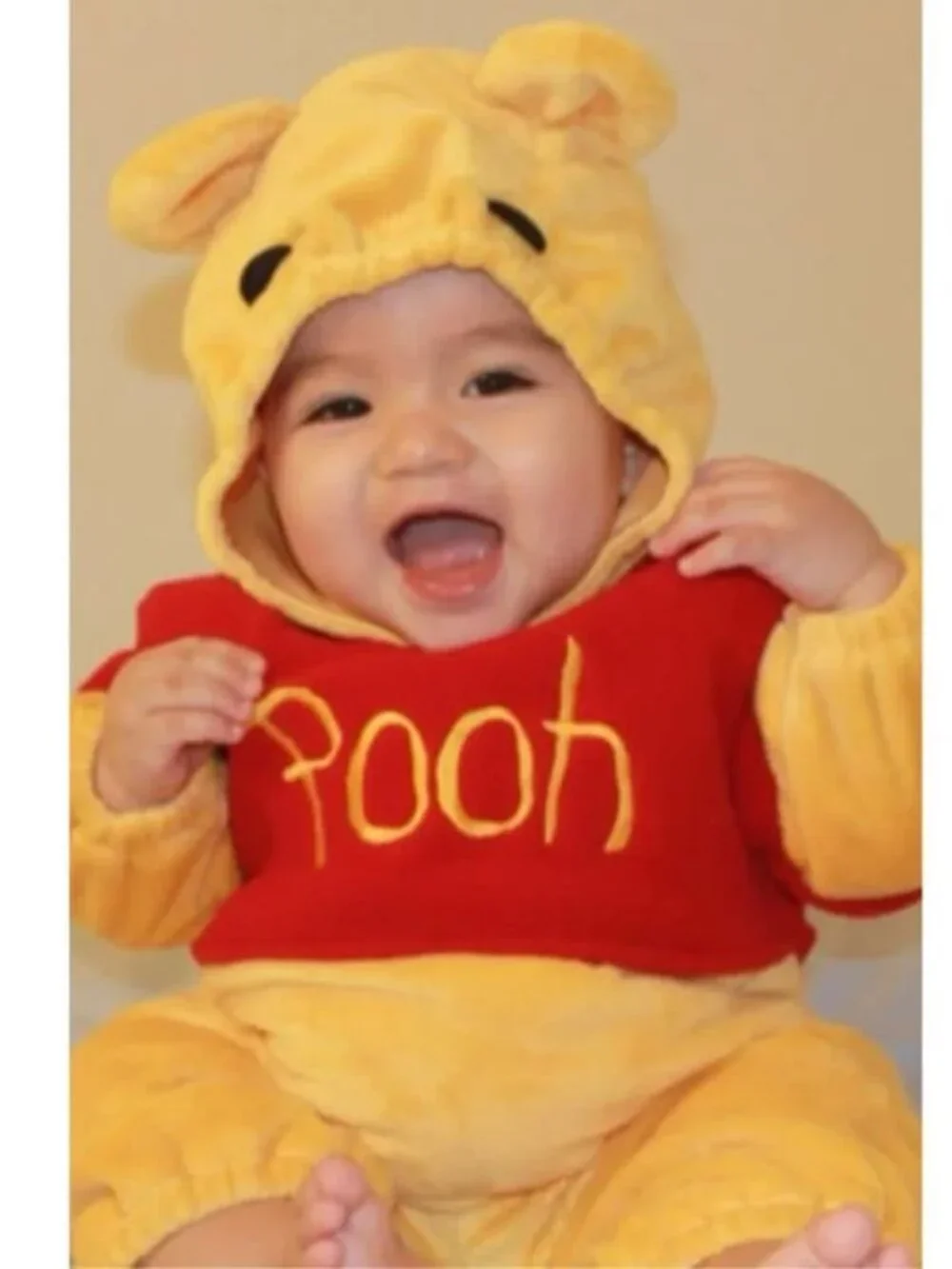 Disney Store Baby Winnie the Pooh Halloween Costume Dress Up Size 3/6 months